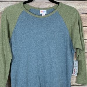 LuLaRoe Women's Randy Baseball Top